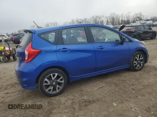 2015 Nissan Note SR with VIN 3N1CE2CP3FL434107, listed as a Copart auction lot 46054065 with 46,183 mi miles and Salvage title. Bid and sale history available at DreamBid. Image 3.