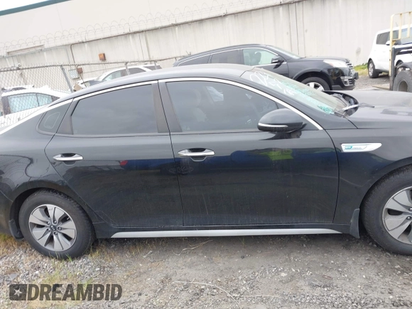 2017 Kia Optima Hybrid with VIN KNAGT4LEXH5014570, listed as a IAAI auction lot 41910017 with 126,532 mi miles. Bid and sale history available at carsss.com. Image 14.
