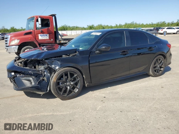 2024 Honda Civic Sport z VIN 2HGFE2F58RH529913, wystawiony jako Copart lot #52530315 z przebiegiem Nie podano mil oraz Szkoda całkowita • Salvage title. Historia ofert i sprzedaży dostępna na DreamBid. Obrazek 1.