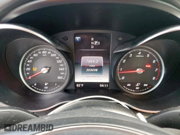 2015 Mercedes-Benz C 300 with VIN 55SWF4JB9FU078768, listed as a Copart auction lot 54538215 with 203,498 mi miles and Clean Title. Bid and sale history available at carsss.com. Image 9.