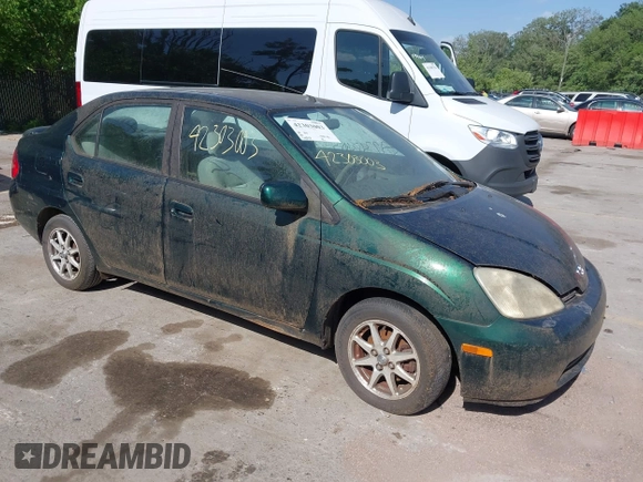 2002 Toyota Prius z VIN JT2BK18UX20064879, wystawiony jako IAAI lot #42303003 z przebiegiem 266 878 mil mil oraz . Historia ofert i sprzedaży dostępna na DreamBid. Obrazek 1.