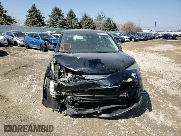 2013 Honda CR-V LX with VIN 2HKRM3H37DH501360, listed as a Copart auction lot 48679215 with 125,071 mi miles and Salvage Title. Bid and sale history available at carsss.com. Image 12.