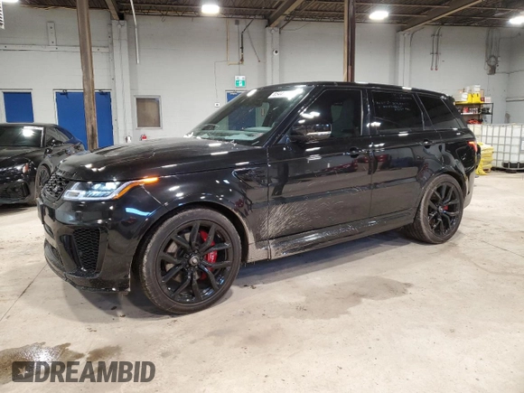 2022 Land Rover Range Rover Sport SVR with VIN SALWZ2RE2NA224374, listed as a Copart auction lot 85440624 with 11,092 mi miles and Clean Title. Bid and sale history available at DreamBid. Image 1.
