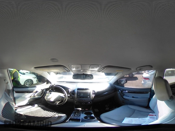 2014 Kia Sorento LX with VIN 5XYKT3A65EG434405, listed as a IAAI auction lot 41755440 with 154,019 mi miles. Bid and sale history available at carsss.com. Image 18.