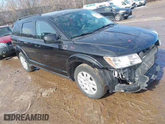 2019 Dodge Journey SE with VIN 3C4PDCBB1KT694545, listed as a IAAI auction lot 41642930 with 103,935 mi miles and . Bid and sale history available at DreamBid. Image 1.