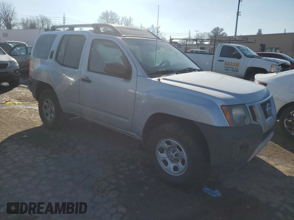 2014 Nissan Xterra X with VIN 5N1AN0NW1EN804235, listed as a Copart auction lot 83661084 with 103,482 mi miles and Salvage Title. Bid and sale history available at DreamBid. Image 4.