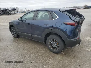 2020 Mazda CX-30 with VIN 3MVDMBBL8LM112120, listed as a Copart auction lot 47784245 with 52,471 mi miles and Salvage Title. Bid and sale history available at DreamBid. Image 2.