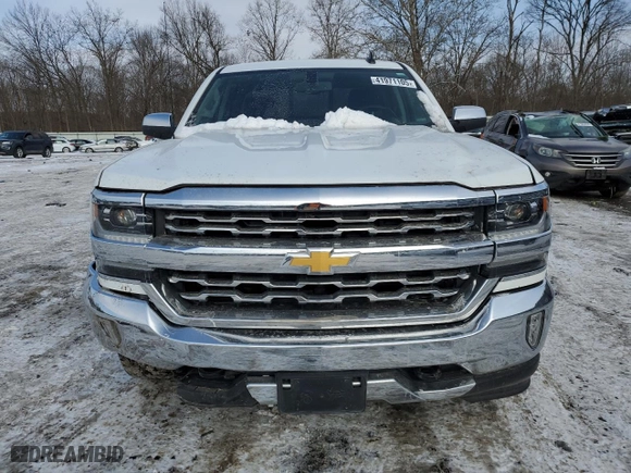2018 Chevrolet Silverado 1500 LTZ with VIN 1GCVKSEC6JZ312769, listed as a Copart auction lot 41971105 with 49,443 mi miles and Salvage Title. Bid and sale history available at carsss.com. Image 5.