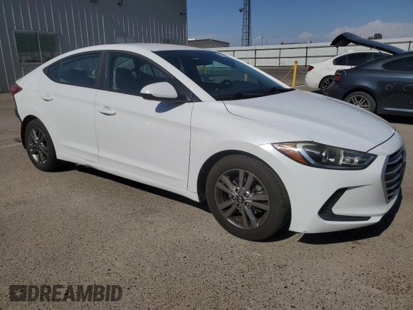 2017 Hyundai Elantra SE with VIN 5NPD84LF3HH134999, listed as a Copart auction lot 59849305 with 90,063 mi miles and Salvage title. Bid and sale history available at DreamBid. Image 4.