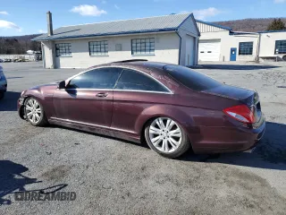 2010 Mercedes-Benz CL-Class CL 550 with VIN WDDEJ8GB1AA023894, listed as a Copart auction lot 46368715 with 123,404 mi miles and Clean Title. Bid and sale history available at carsss.com. Image 2.