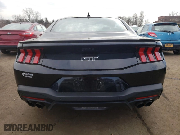 2024 Ford Mustang GT with VIN 1FA6P8CF6R5431209, listed as a Copart auction lot 45997705 with 3,788 mi miles and Clean title. Bid and sale history available at DreamBid. Image 6.