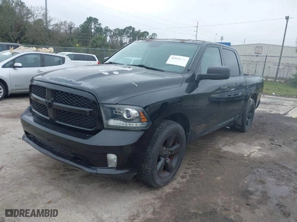 2014 Ram 1500 Express with VIN 1C6RR6KT3ES383099, listed as a IAAI auction lot 41665232 with 139,043 mi miles. Bid and sale history available at carsss.com. Image 2.