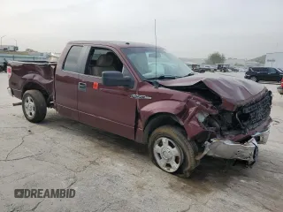 2010 Ford F-150 XL with VIN 1FTEX1C84AFB07754, listed as a Copart auction lot 55527995 with 236,226 mi miles and Salvage title. Bid and sale history available at DreamBid. Image 4.