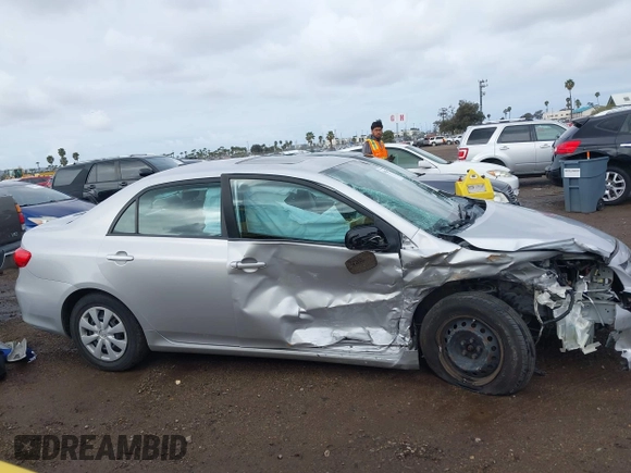 2011 Toyota Corolla L with VIN 2T1BU4EE5BC594215, listed as a IAAI auction lot 41802263 with 126,457 mi miles and . Bid and sale history available at DreamBid. Image 13.
