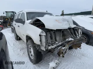 2013 Chevrolet Tahoe LS z VIN 1GNSKAE02DR334461, wystawiony jako Copart lot #45102975 z przebiegiem 240 930 mil mil oraz Szkoda całkowita • Salvage title. Historia ofert i sprzedaży dostępna na DreamBid. Obrazek 4.