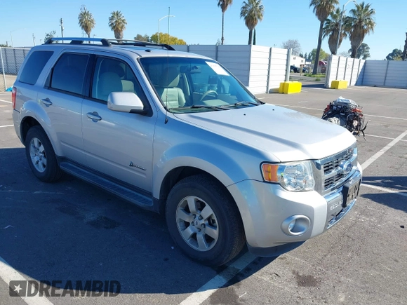 2009 Ford Escape Hybrid with VIN 1FMCU59349KA94375, listed as a IAAI auction lot 41865743 with 127,538 mi miles and . Bid and sale history available at DreamBid. Image 1.