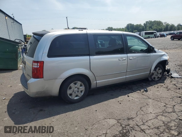 2009 Dodge Grand Caravan SE with VIN 2D8HN44E59R686851, listed as a Copart auction lot 48758335 with Not provided miles and Salvage title. Bid and sale history available at DreamBid. Image 3.