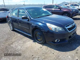 2014 Subaru Legacy 2.5i with VIN 4S3BMCA69E3004880, listed as a IAAI auction lot 42258416 with 118,937 mi miles and . Bid and sale history available at DreamBid. Image 1.