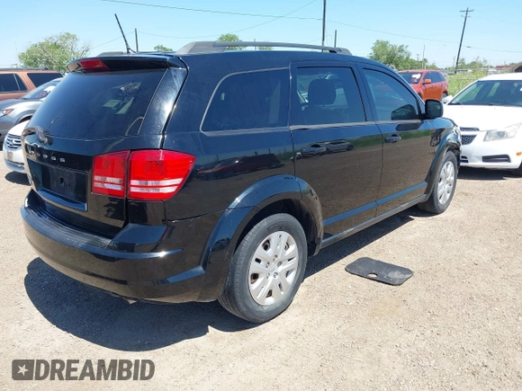 2019 Dodge Journey SE Value with VIN 3C4PDCAB4KT858968, listed as a IAAI auction lot 42244031 with 45,854 mi miles and . Bid and sale history available at DreamBid. Image 4.