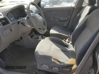 2005 Kia Rio with VIN KNADC125956396521, listed as a Copart auction lot 46463415 with 152,174 mi miles and Salvage Title. Bid and sale history available at carsss.com. Image 7.