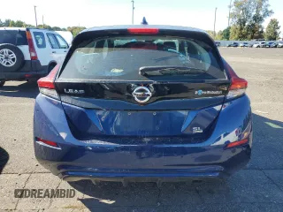 2021 Nissan LEAF SL Plus with VIN 1N4BZ1DV0MC556412, listed as a Copart auction lot 73326904 with 29,703 mi miles and Salvage title. Bid and sale history available at DreamBid. Image 6.