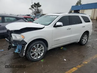 2017 Dodge Durango Citadel with VIN 1C4SDJET6HC883327, listed as a Copart auction lot 85861404 with 94,532 mi miles and Clean Title. Bid and sale history available at carsss.com. Image 1.
