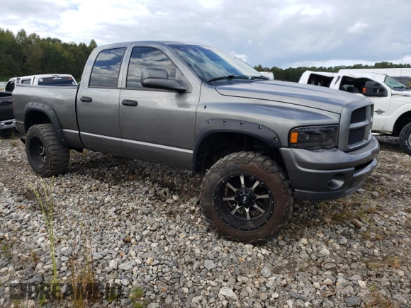 2005 Dodge Ram 2500 SLT with VIN 3D7KS28CX5G713218, listed as a Copart auction lot 74543564 with 324,072 mi miles and Salvage Title. Bid and sale history available at carsss.com. Image 4.