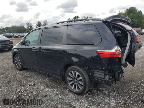 2019 Toyota Sienna LE with VIN 5TDJZ3DC6KS220467, listed as a Copart auction lot 71921714 with 70,950 mi miles and Salvage Title. Bid and sale history available at carsss.com. Image 2.