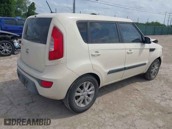 2013 Kia Soul + with VIN KNDJT2A63D7547139, listed as a IAAI auction lot 42119987 with 89,363 mi miles and . Bid and sale history available at DreamBid. Image 4.