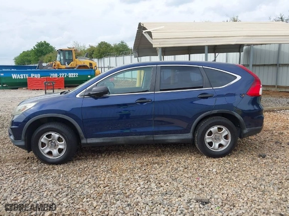2015 Honda CR-V LX with VIN 2HKRM3H31FH512518, listed as a IAAI auction lot 41970739 with 150,561 mi miles. Bid and sale history available at carsss.com. Image 14.