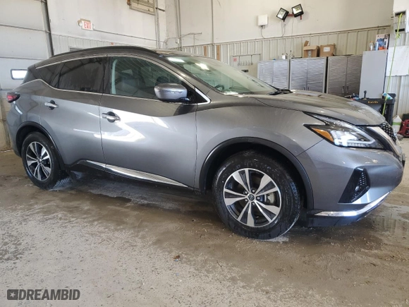 2023 Nissan Murano SV with VIN 5N1AZ2BS9PC140671, listed as a Copart auction lot 48872665 with 45,221 mi miles and Clean Title. Bid and sale history available at carsss.com. Image 4.
