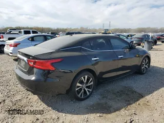 2017 Nissan Maxima SV with VIN 1N4AA6AP8HC401229, listed as a Copart auction lot 50721325 with 224,779 mi miles and Salvage Title. Bid and sale history available at carsss.com. Image 3.