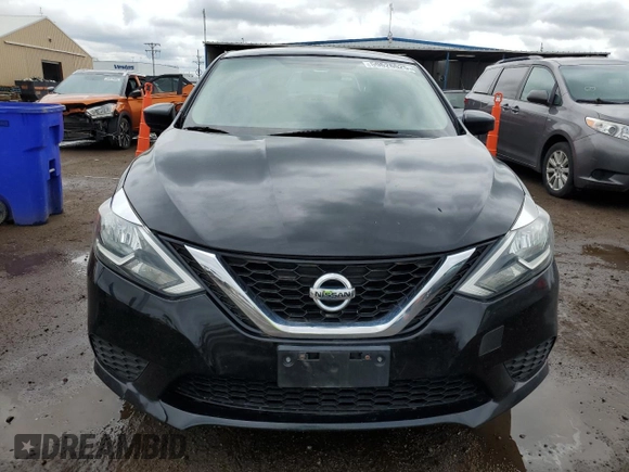 2017 Nissan Sentra SV with VIN 3N1AB7APXHY233990, listed as a Copart auction lot 59626525 with 100,069 mi miles and Salvage title. Bid and sale history available at DreamBid. Image 5.