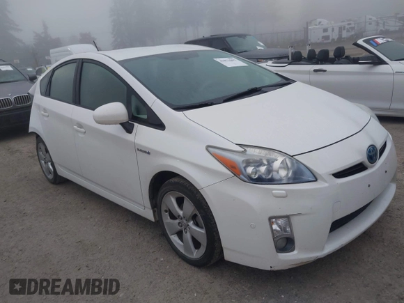 2010 Toyota Prius II with VIN JTDKN3DU3A0066083, listed as a IAAI auction lot 41871002 with 171,489 mi miles. Bid and sale history available at carsss.com. Image 1.