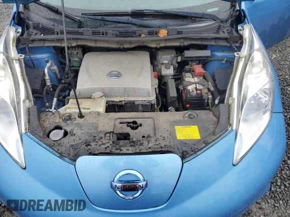2014 Nissan LEAF SV z VIN 1N4AZ0CPXEC333675, wystawiony jako Copart lot #47853455 z przebiegiem 73 045 mil mil oraz Szkoda całkowita • Salvage title. Historia ofert i sprzedaży dostępna na DreamBid. Obrazek 11.