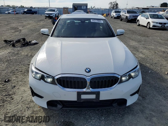2021 BMW 3 Series 330e with VIN 3MW5P7J03M8B51206, listed as a Copart auction lot 44314965 with 50,110 mi miles and Salvage Title. Bid and sale history available at carsss.com. Image 5.