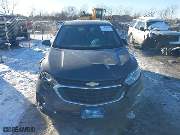 2020 Chevrolet Equinox LT with VIN 3GNAXJEV9LS512452, listed as a IAAI auction lot 41429900 with 51,155 mi miles. Bid and sale history available at carsss.com. Image 12.