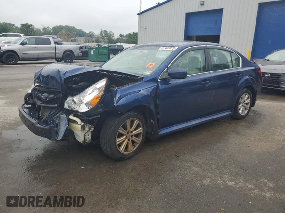 2010 Subaru Legacy Premium All-Weather Anniversary with VIN 4S3BMBG6XA3214271, listed as a Copart auction lot 61489475 with 255,950 mi miles and Salvage title. Bid and sale history available at DreamBid. Image 1.