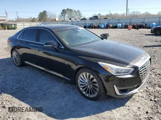 2017 Genesis G90 5.0L Ultimate with VIN KMHG54JH2HU025932, listed as a Copart auction lot 49902445 with 130,185 mi miles and Clean Title. Bid and sale history available at carsss.com. Image 4.