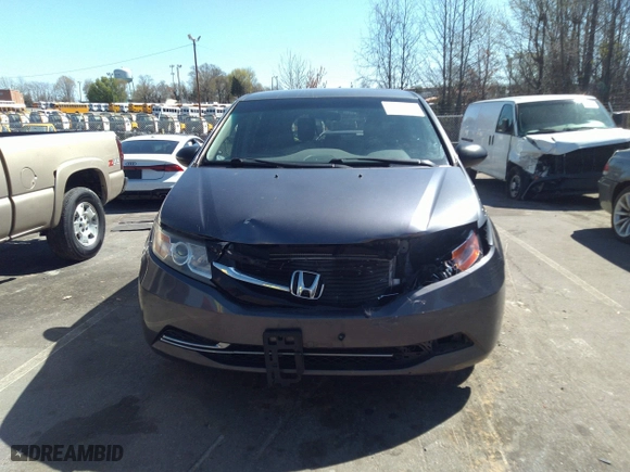 2014 Honda Odyssey LX with VIN 5FNRL5H24EB025817, listed as a IAAI auction lot 41904759 with 161,523 mi miles. Bid and sale history available at carsss.com. Image 12.