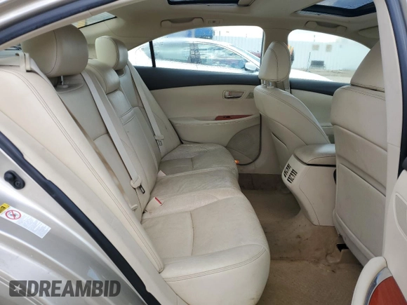 2012 Lexus ES with VIN JTHBK1EG5C2510172, listed as a Copart auction lot 50658755 with 122,427 mi miles and Non Repairable. Bid and sale history available at carsss.com. Image 10.