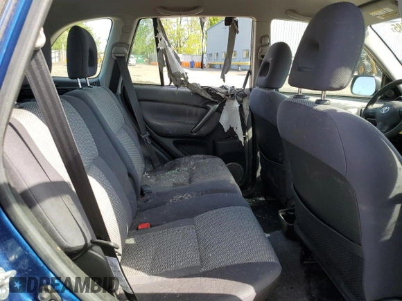 2005 Toyota RAV4 with VIN JTEHD20V050073838, listed as a Copart auction lot 55532485 with 81,900 mi miles and Clean Title. Bid and sale history available at carsss.com. Image 10.