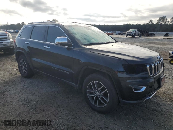 2017 Jeep Grand Cherokee Limited with VIN 1C4RJEBG6HC887805, listed as a Copart auction lot 86805114 with 198,670 mi miles and Salvage Title. Bid and sale history available at carsss.com. Image 4.