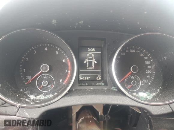 2011 Volkswagen GTI Autobahn z VIN WVWHV7AJ5BW007191, wystawiony jako Copart lot #56857015 z przebiegiem 262 297 mil mil oraz Szkoda całkowita • Salvage title. Historia ofert i sprzedaży dostępna na DreamBid. Obrazek 9.
