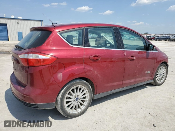 2013 Ford C-Max Energi SEL with VIN 1FADP5CU9DL529563, listed as a Copart auction lot 62537274 with 81,627 mi miles and Salvage Title. Bid and sale history available at carsss.com. Image 3.
