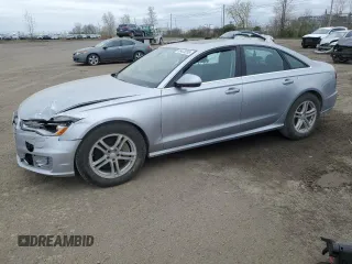2016 Audi A6 Premium with VIN WAUFFAFC7GN042935, listed as a Copart auction lot 55423255 with 185,234 mi miles and Salvage title. Bid and sale history available at DreamBid. Image 1.