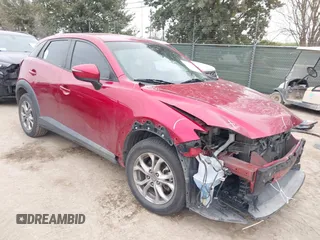 2019 Mazda CX-3 Sport with VIN JM1DKDB71K0423881, listed as a IAAI auction lot 41329976 with 65,341 mi miles. Bid and sale history available at carsss.com. Image 1.