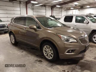 2017 Buick Envision Essence with VIN LRBFXDSA7HD047256, listed as a IAAI auction lot 41908850 with 79,095 mi miles and . Bid and sale history available at carsss.com. Image 1.