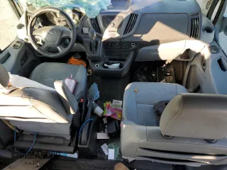 2019 Ford Transit Passenger XL with VIN 1FBAX2CM8KKB74307, listed as a Copart auction lot 82983424 with 114,377 mi miles and Salvage Title. Bid and sale history available at carsss.com. Image 8.