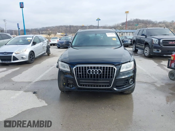 2014 Audi Q5 Premium Plus with VIN WA1LFAFP0EA039656, listed as a IAAI auction lot 41515060 with 135,241 mi miles and . Bid and sale history available at DreamBid. Image 12.